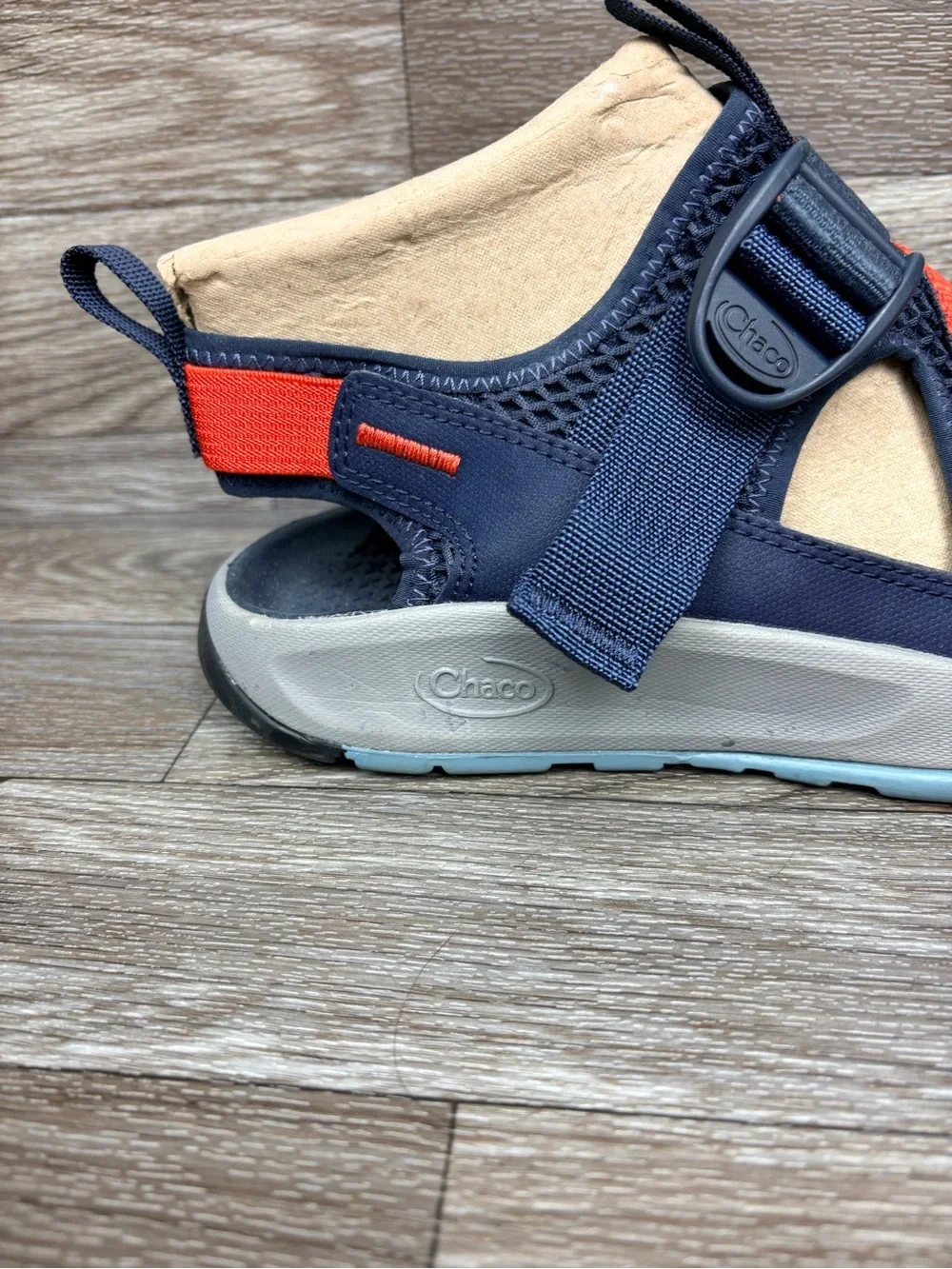 Chaco Men's Odyssey All Terrain Closed Toe Sports Sandal J106467 Navy Sz 8